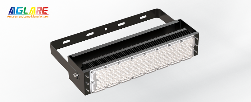 LED彩色投光灯泛光灯RGB景观灯250W  用于游乐设施照明、夜景照明_asiagame集团