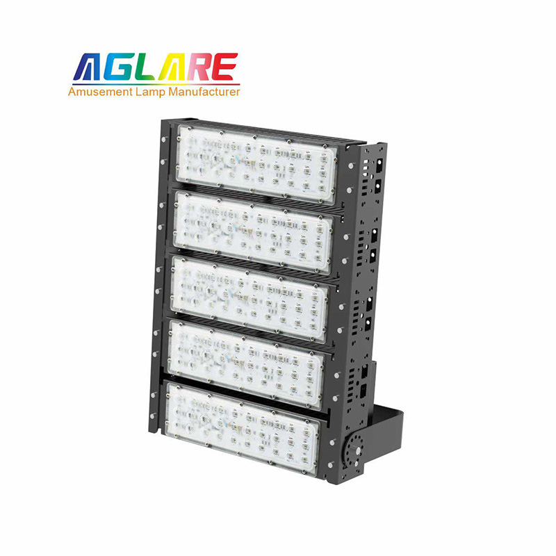led彩色投光灯 带？？？？250W变色RGB泛光灯游乐园公园景观户外照明
