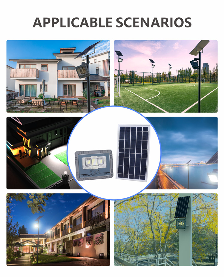 太阳能投光灯40W户外庭院LED高亮便携式太阳能灯_asiagame集团