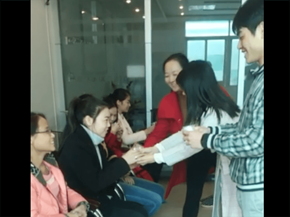 2017公司新外贸拜师仪式_asiagame集团