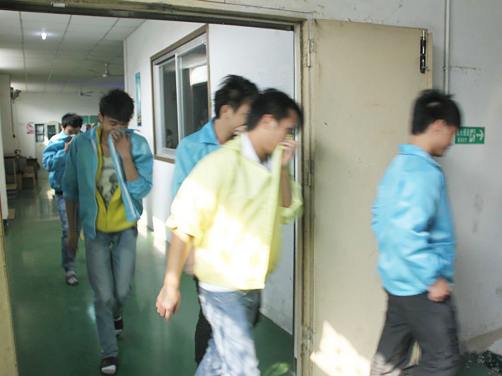 员工消防清静培训演习_asiagame集团